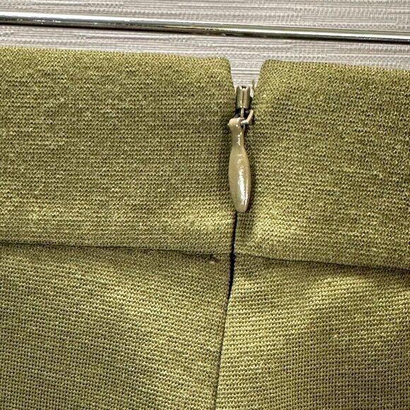 J Crew Pants Womens Small Any Day Pant In Echo Ponte Green Knit Back Zipper - Picture 6 of 9